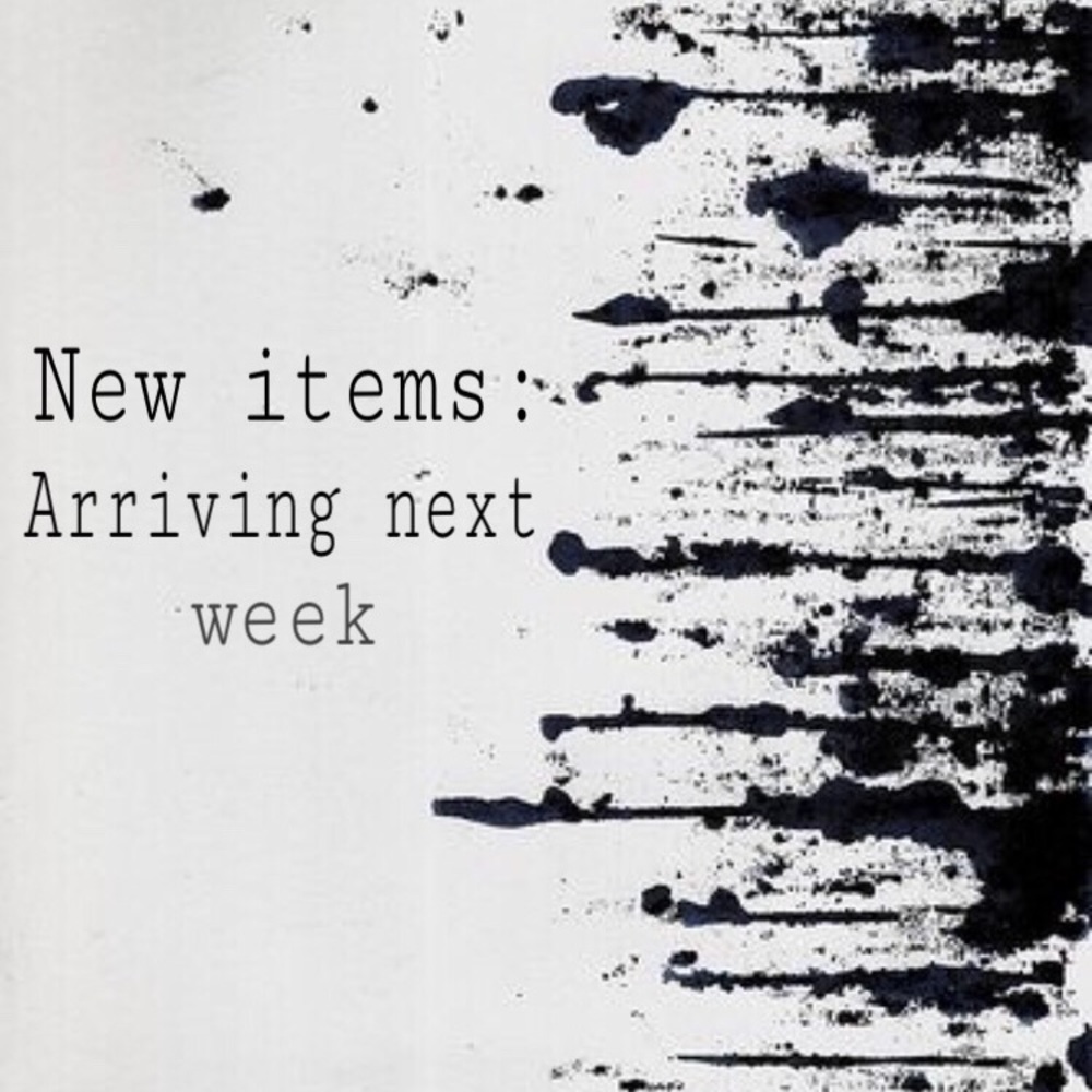 New items!